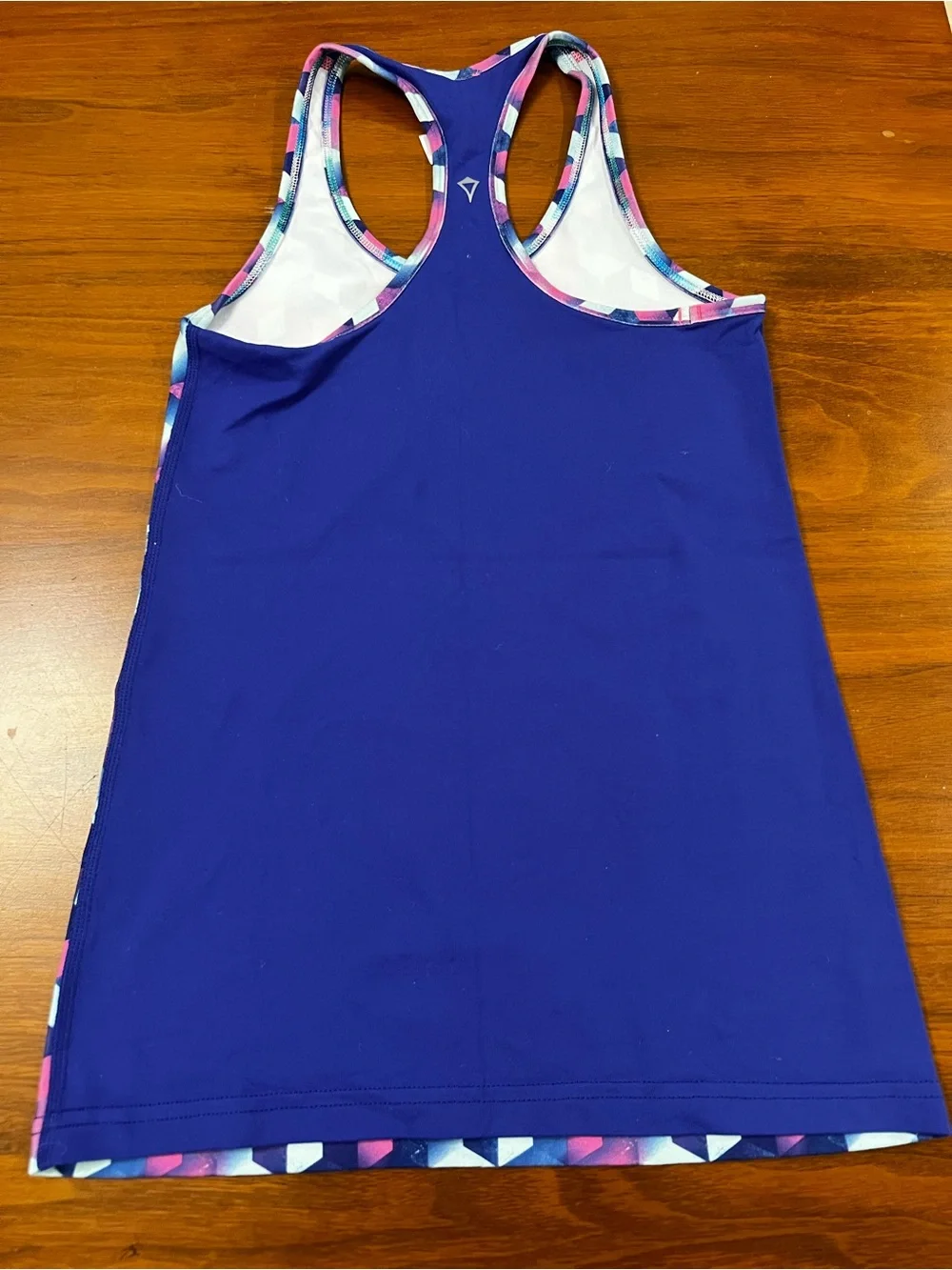 Ivivva by Lululemon Girls Tank Top Purple Light Blue Pink Print Size XS Top